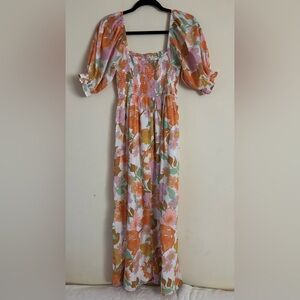 Billabong Multicolor Floral Maxi Dress